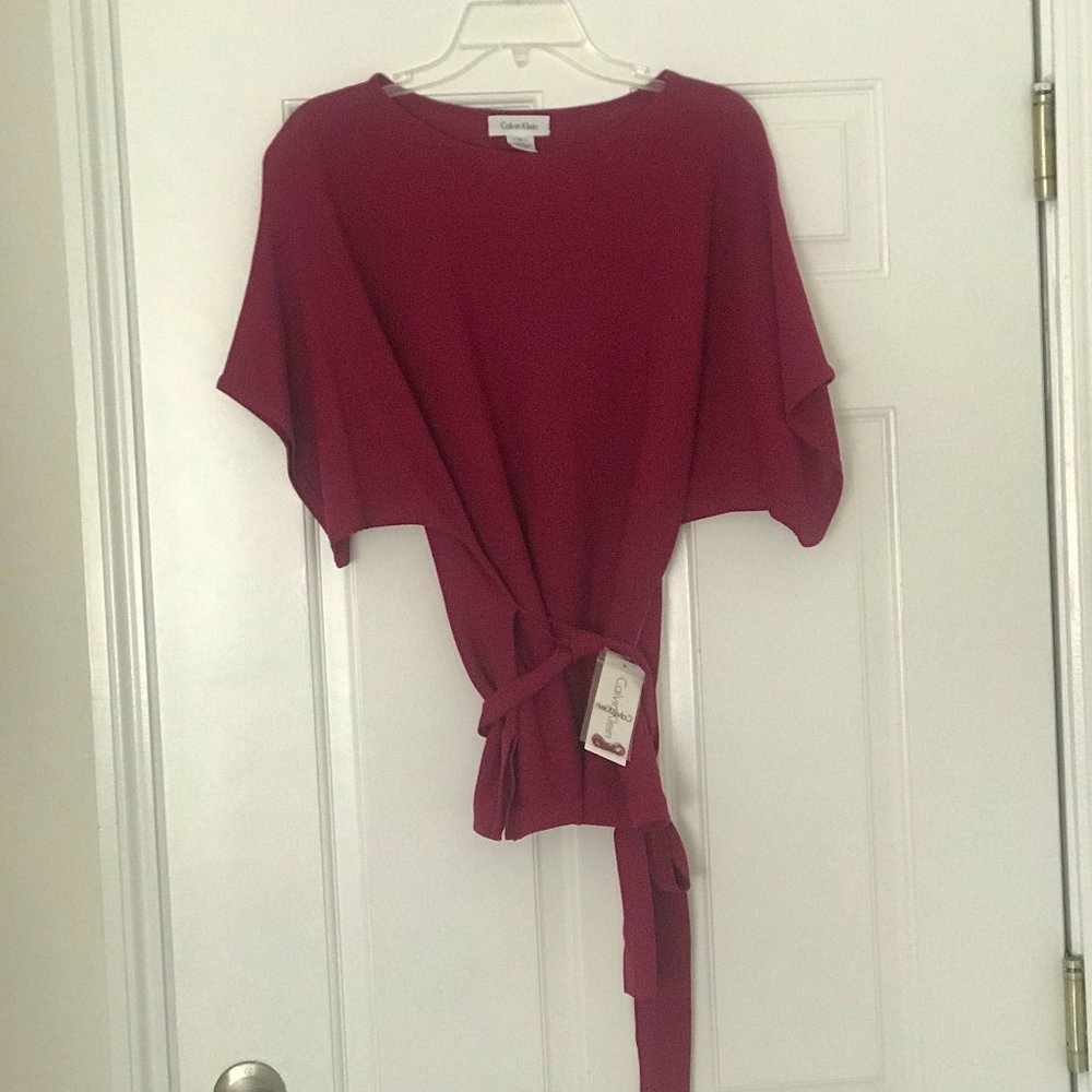 Calvin Klein purple strap tops